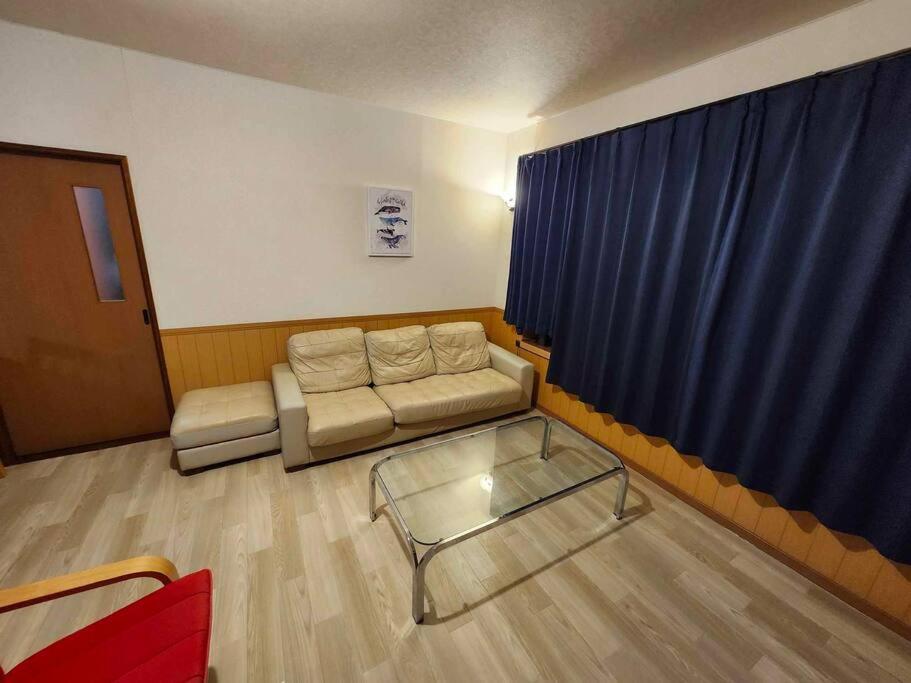 蒼い家温泉付貸別荘cozy Blue House Onsen Hot Spring Shiraoi Exterior foto